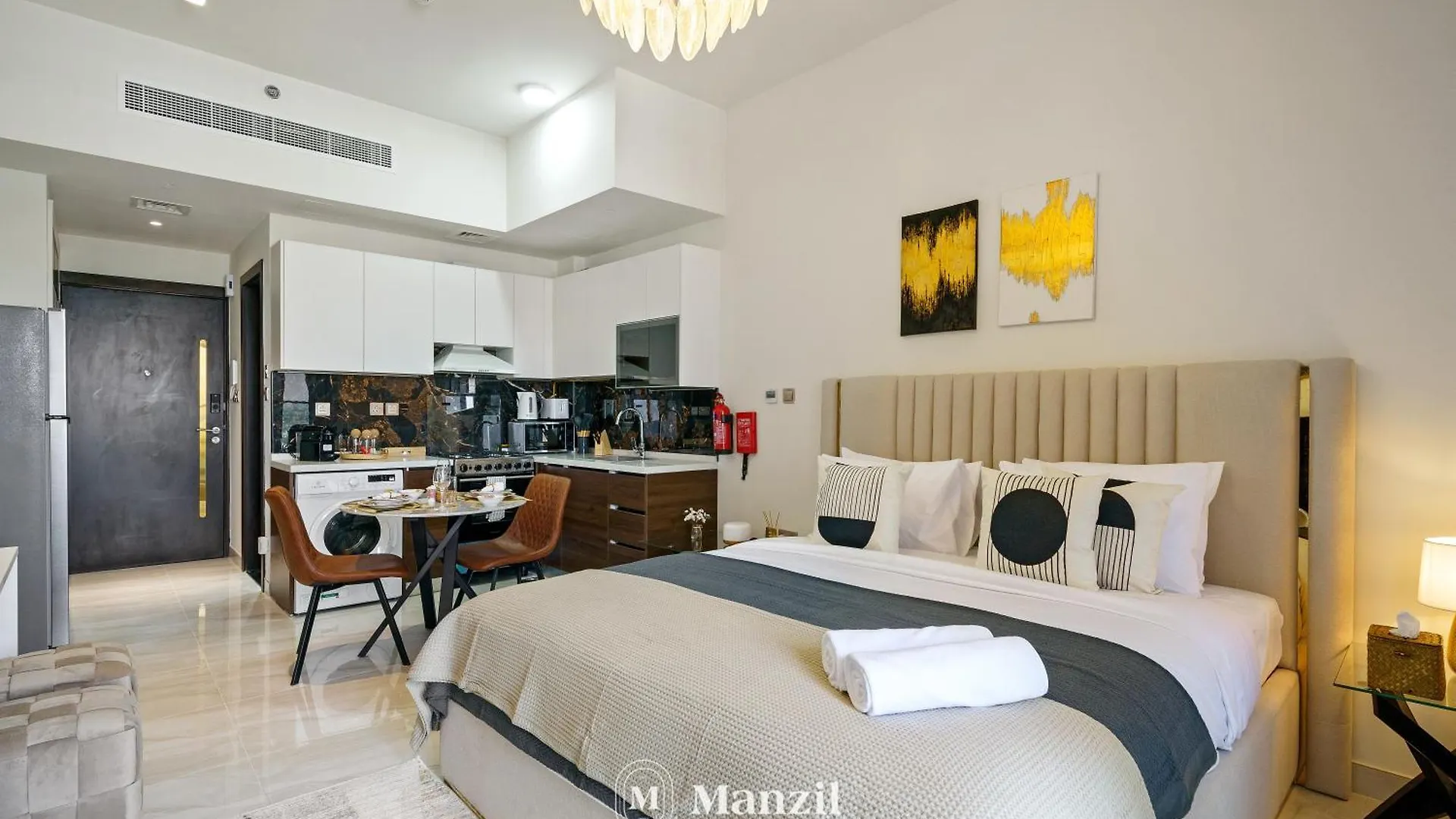 Appartement Manzil - Studio In Al Barsha With City View Dubai