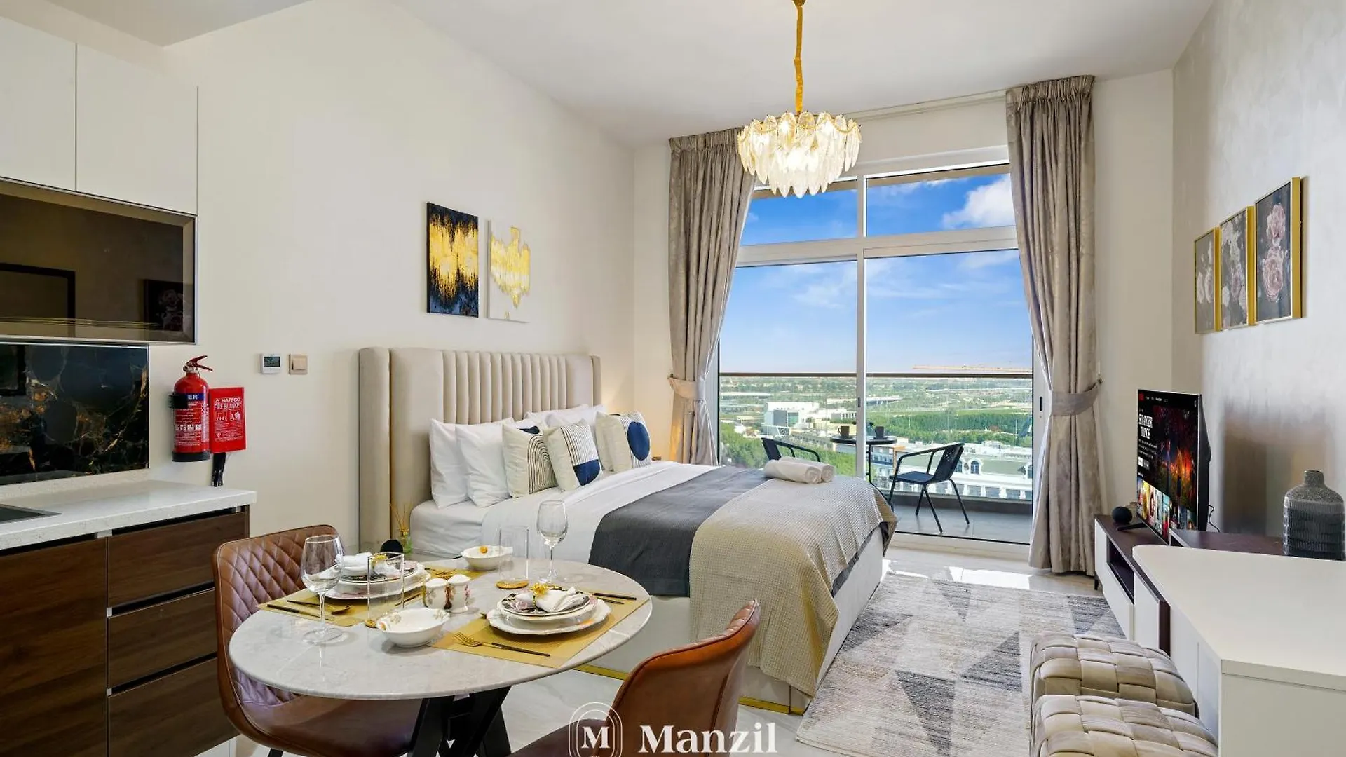Manzil - Studio In Al Barsha With City View Dubai