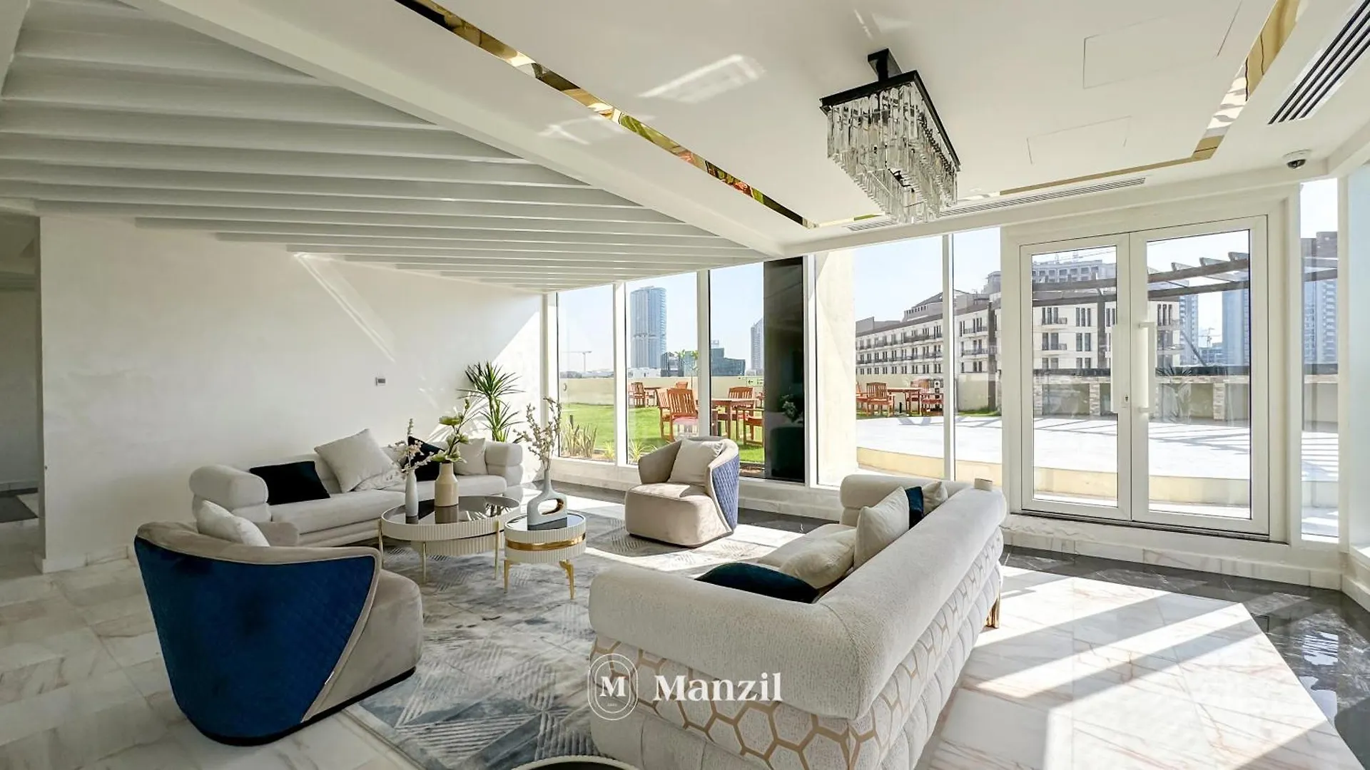 Manzil - Studio In Al Barsha With City View Dubai Appartement