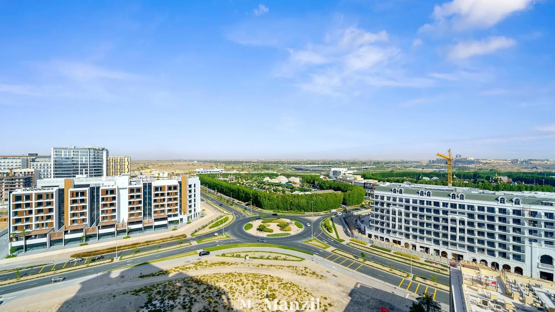 Appartement Manzil - Studio In Al Barsha With City View Dubai Verenigde Arabische Emiraten