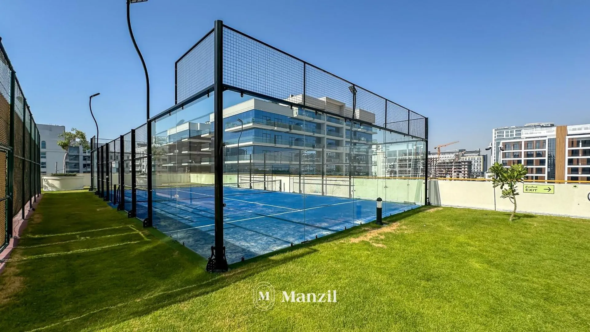 Manzil - Studio In Al Barsha With City View Dubai Appartement