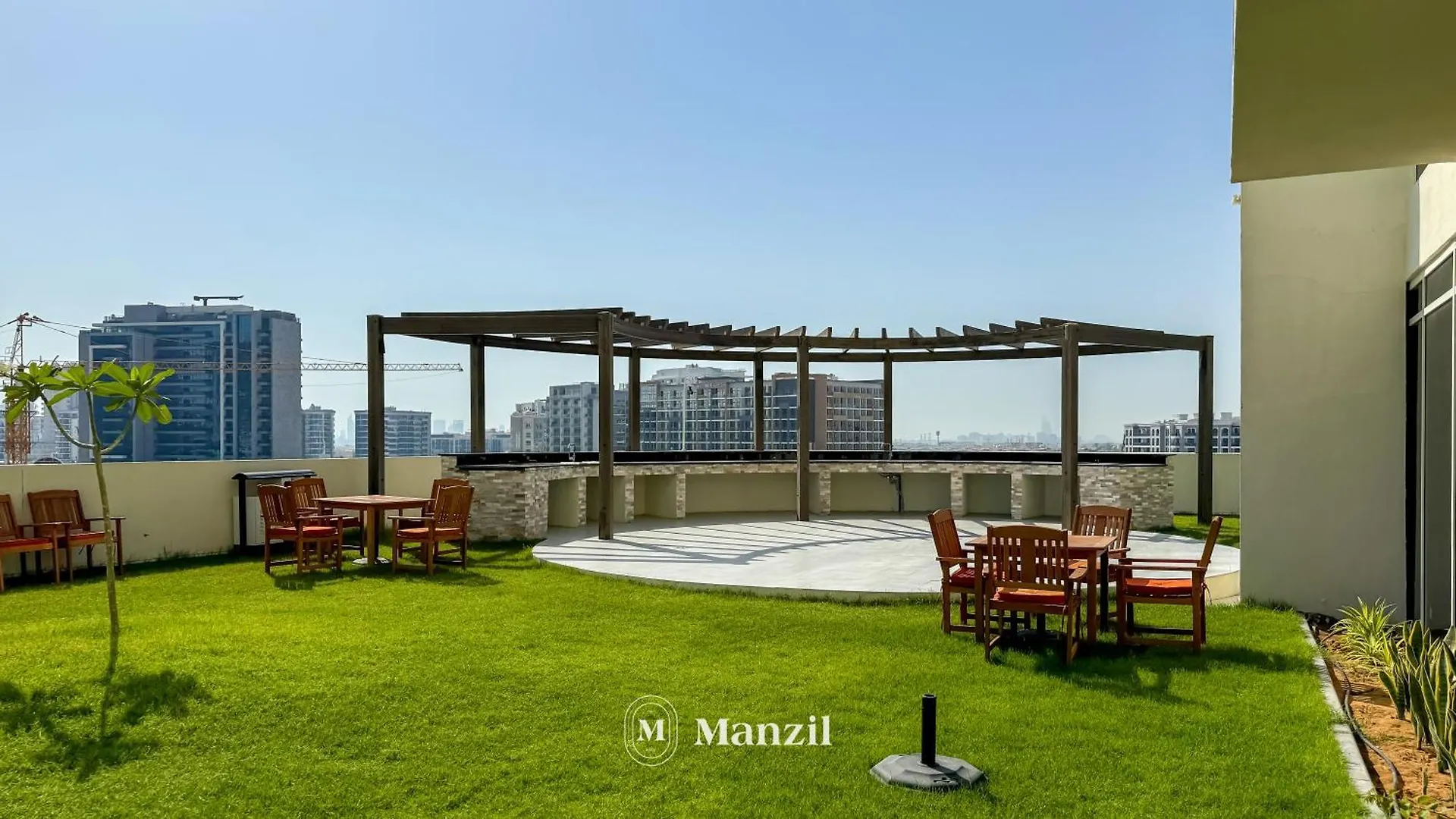 Manzil - Studio In Al Barsha With City View Dubai Appartement